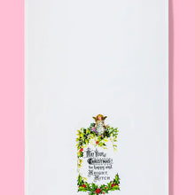 Load image into Gallery viewer, May Your Christmas Be Happy & Bright, Bitch Holiday Kitchen Towel