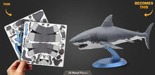 Load image into Gallery viewer, Metal Earth Great White Shark Steel Model Kit