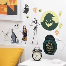 Load image into Gallery viewer, Disney's The Nightmare Before Christmas Glow in the Dark Wall Decals