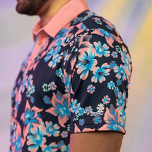 Load image into Gallery viewer, RSVLTS Midnight Bloom All Day Polo