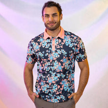 Load image into Gallery viewer, RSVLTS Midnight Bloom All Day Polo