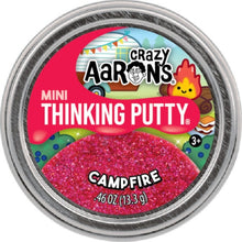 Load image into Gallery viewer, Campfire Summer Sparkle 2" Mini Thinking Putty by Crazy Aaron's