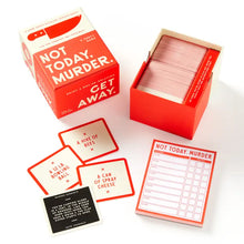 Load image into Gallery viewer, Not Today Murder A Party Game by Brass Monkey Goods