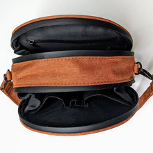 Load image into Gallery viewer, Jack O'Lantern Circle Odor Absorbent Stash Shoulder or Handbag