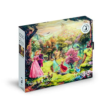 Load image into Gallery viewer, Sleeping Beauty Thomas Kinkaid 1000 Piece Silver Select Puzzle by Ceaco