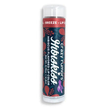 Load image into Gallery viewer, Hibiskiss Breeze 3 in 1 Lip Balm, Cheek Color & Lip Color 0.15oz Tube by Crazy Rumors