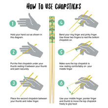 Load image into Gallery viewer, Sushi Time 4 Pack of Chopsticks