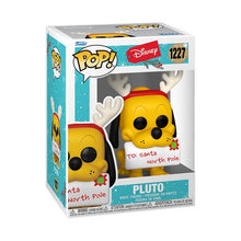Load image into Gallery viewer, Disney Pluto Holiday Funko Pop Figure #1227