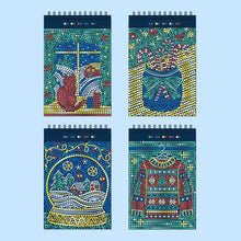 Load image into Gallery viewer, Deck the Halls Metallic Ink Dot-By-Letter Mini FlowArt by Lifelines