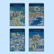 Load image into Gallery viewer, Frosted Village Dot-By-Letter Metallic Ink Mini FlowArt by Lifelines