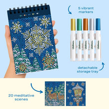 Load image into Gallery viewer, Snowflake Serenity Metallic Mini FlowArt by Lifelines