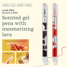 Load image into Gallery viewer, Lava Pens 2pk Black/Red Twilight and Spicy Scented by Lifelines