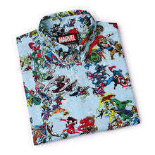 Load image into Gallery viewer, Marvel 85th Anniversary - There Goes My Hero KUNUFLEX Short Sleeve Shirt by RSVLTS