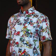 Load image into Gallery viewer, Marvel 85th Anniversary - There Goes My Hero KUNUFLEX Short Sleeve Shirt by RSVLTS