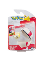 Load image into Gallery viewer, Fidough Clip 'N' Go Figure and Pokeball Set