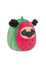 Load image into Gallery viewer, Prince 8" Pug Dressed as Watermelon Squishmallow