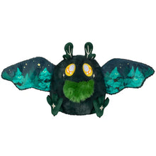 Load image into Gallery viewer, Mini Dark Forest Mothman Plush by Squishable