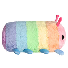 Load image into Gallery viewer, Mini Rainbow Caterpillar Plush by Squishable