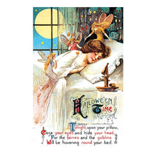 Load image into Gallery viewer, Vintage Ellen Clapsaddle Halloween Postcard Art as Set of 8 - 8.5" x 11" Art Prints