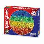 Load image into Gallery viewer, 500pc Illuminated Marbles Round Springbok Puzzle