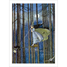 Load image into Gallery viewer, Reproduction Vintage Witches Halloween Greeting Cards 12 Card Set in Tin