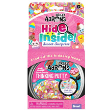 Load image into Gallery viewer, Crazy Aaron's 3.2oz Hide Inside Sweet Surprise Thinking Putty