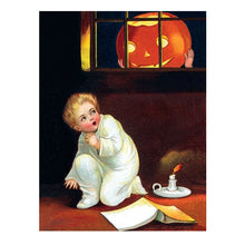 Load image into Gallery viewer, Vintage Ellen Clapsaddle Halloween Postcard Art as Set of 8 - 8.5" x 11" Art Prints