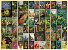 Load image into Gallery viewer, 1000pc Classic Nancy Drew Book Covers Puzzle by Cobble Hill