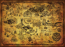 Load image into Gallery viewer, 1000pc Nintendo The Legend of Zelda Hyrule Map Puzzle