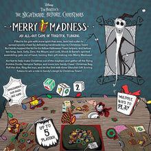 Load image into Gallery viewer, Disney's The Nightmare Before Christmas Merry Madness Dice Game