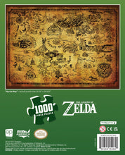 Load image into Gallery viewer, 1000pc Nintendo The Legend of Zelda Hyrule Map Puzzle