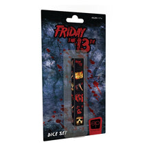 Load image into Gallery viewer, Friday the 13th Six Sided Dice Set