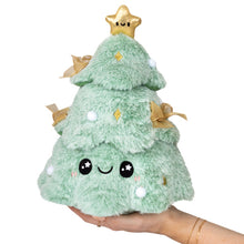 Load image into Gallery viewer, Mini Flocked Christmas Tree 10" Squishable Plush