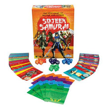 Load image into Gallery viewer, Sixteen Samurai Card and Dice Game