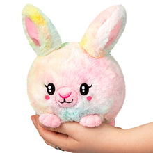 Load image into Gallery viewer, Pastel Tie Dye Fluffy Bunny Snacker Squishable Plush