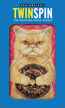 Load image into Gallery viewer, Twin-Spin Rotating Cat Puzzle Brain Teasers