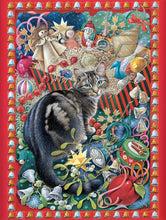 Load image into Gallery viewer, Christmas Cat-tastrophy 750pc Christmas Puzzle by Buffalo Games
