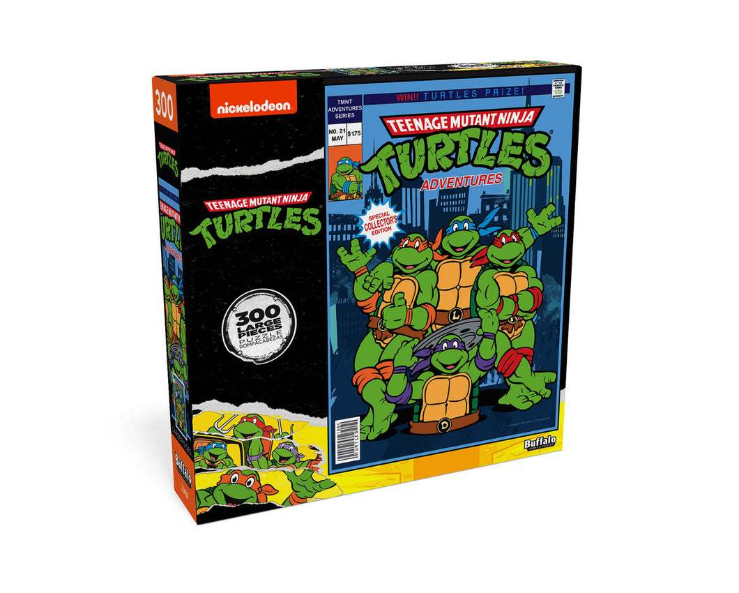 Teenage Mutant Ninja Turtles Adventures Comics 300pc Puzzle by Buffalo Games