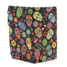 Load image into Gallery viewer, Floral Sugar Skull Collage Print Wallet
