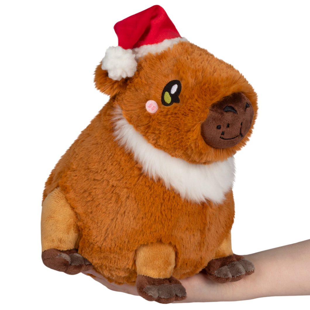 Mini Festive Capybara Plush by Squishable