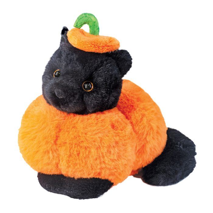 Pumpkin Kitten Halloween Plush by Douglas