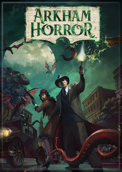 Arkham Horror Card Game Box Cover Art Magnet