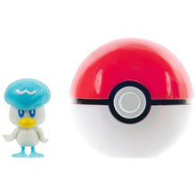 Load image into Gallery viewer, Quaxly Clip &#39;N&#39; Go Figure and Pokeball Set
