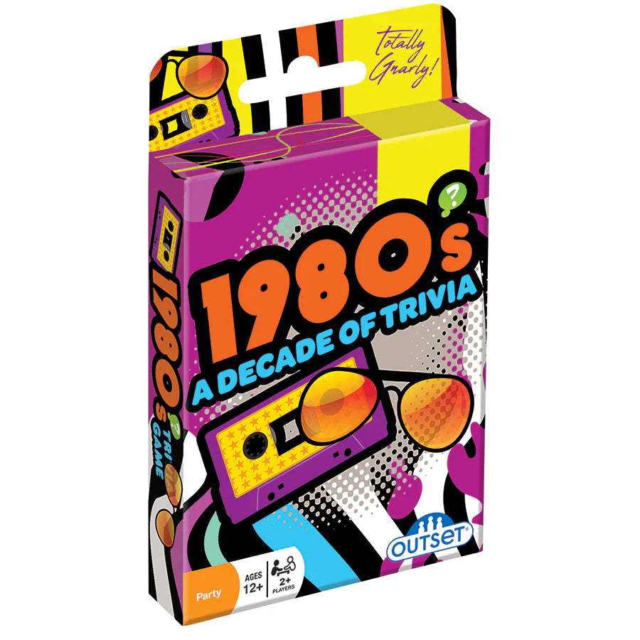 1980's A Decade of Trivia Card Game