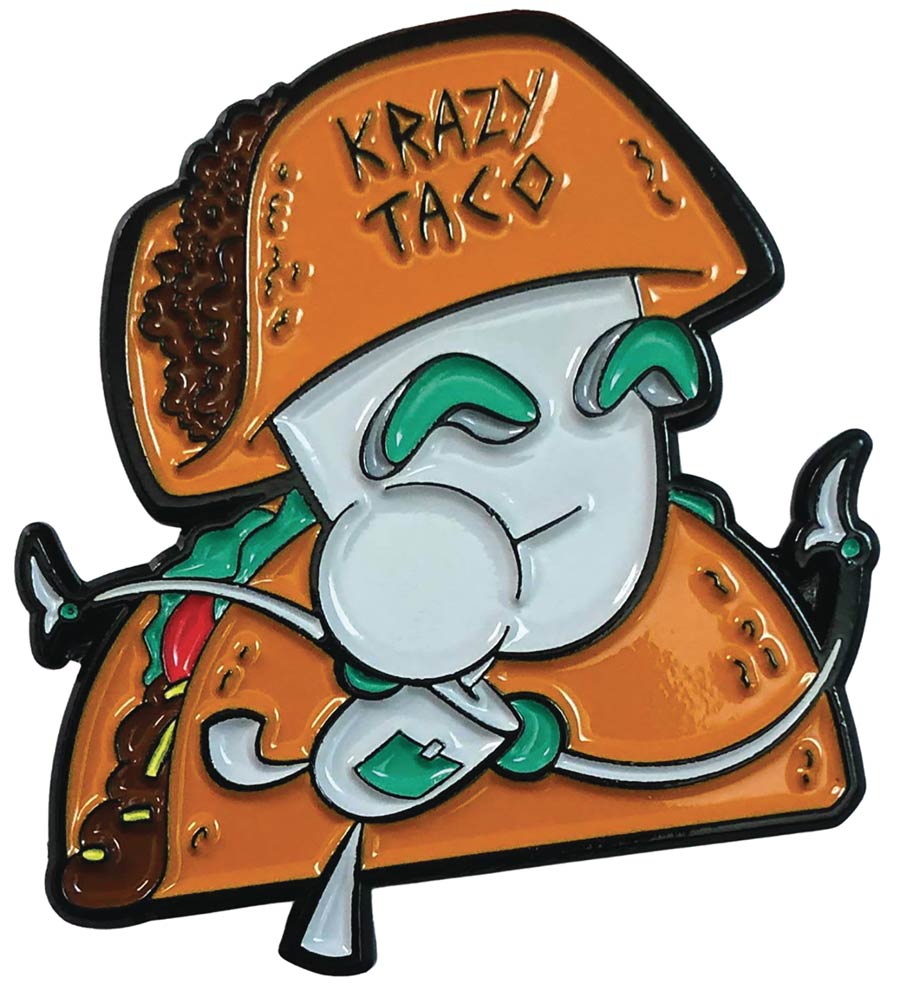 Nickelodeon Invader Zim Krazy Taco Gir Enamel Pin