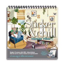 Load image into Gallery viewer, Vintage Vibes Sticker &amp; Chill

