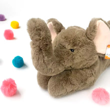 Load image into Gallery viewer, 37" Large Elephant Pillow Plush by Fluffery

