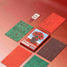 Load image into Gallery viewer, Rolife Poinsettia DIY Flower Building Craft Kit
