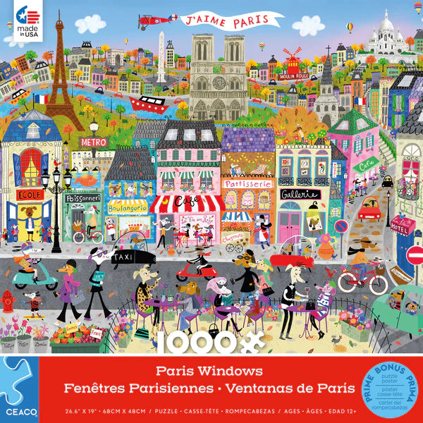 Paris Windows Shop Windows 1000pc Puzzle Ceaco