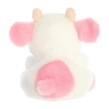 Load image into Gallery viewer, Belle Strawberry Cow 5&quot; Palm Pals Plush by Aurora
